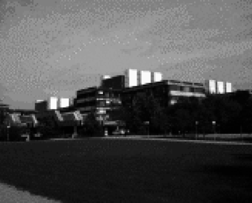 Portfolio IEP: Sanierung der Gefahrenmeldeanlagen in der Fakultät der Chemie in Garching, einschl. Versorgungsgebäude - schwarz-weiß